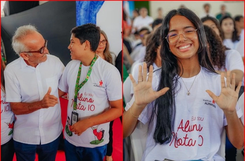 Imagem Prêmio Aluno Nota 10 em 100% das escolas do Município