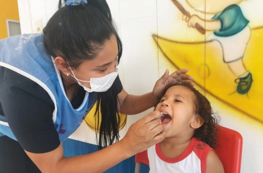 Imagem Vacinação contra sarampo em João Pessoa 