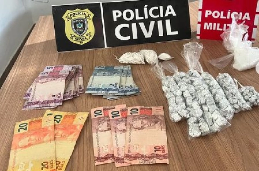 Imagem Apreensão de drogas na cidade de Dona Inês