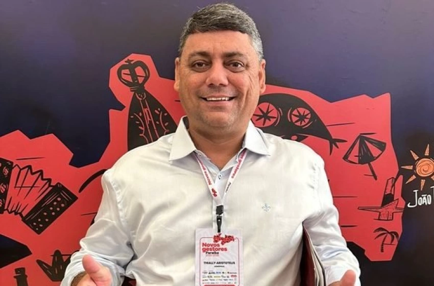 Imagem Thially Aristóteles, prefeito eleito por Vieirópolis