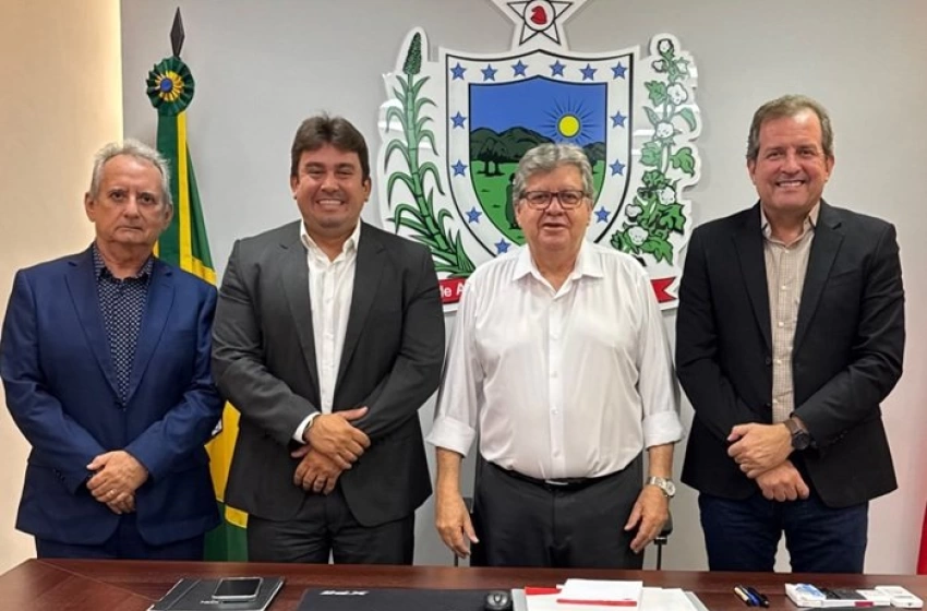 Imagem Audiência com o governador da Paraíba, João Azevêdo (PSB)