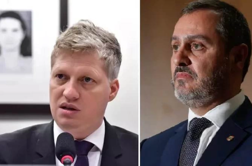 Imagem deputado federal Marcel, e Andrei Rodrigues