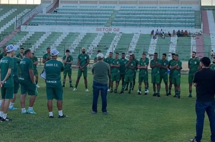 Imagem Sousa Esporte Clube deu início à pré-temporada para o ano de 2025