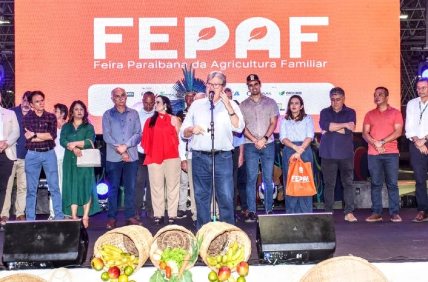 Imagem Abertura de Feira Paraibana da Agricultura Familiar