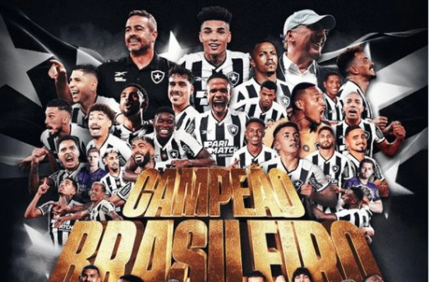 Imagem Botafogo conquista o Brasileirão 2024