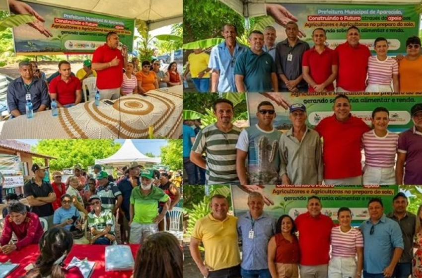 Imagem Lançamento do programa Preparo de Solo em Aparecida 
