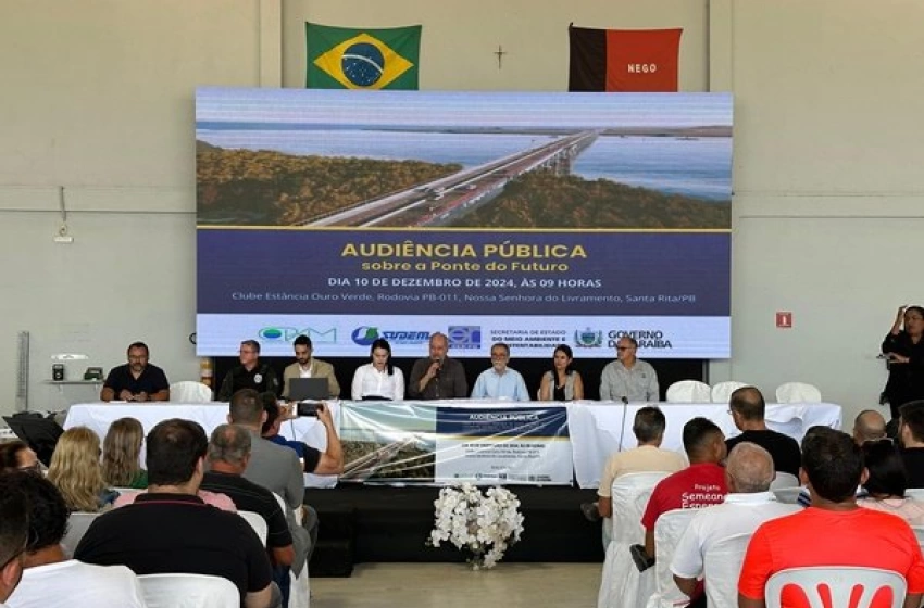 Imagem Governo realiza audiência pública para apresentar projeto da Ponte do Futuro