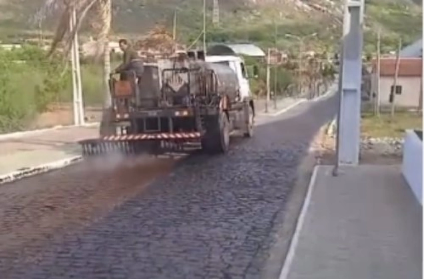 Imagem Pavimentação asfáltica, modernização dos espaços, e implantação de sinalização adequada