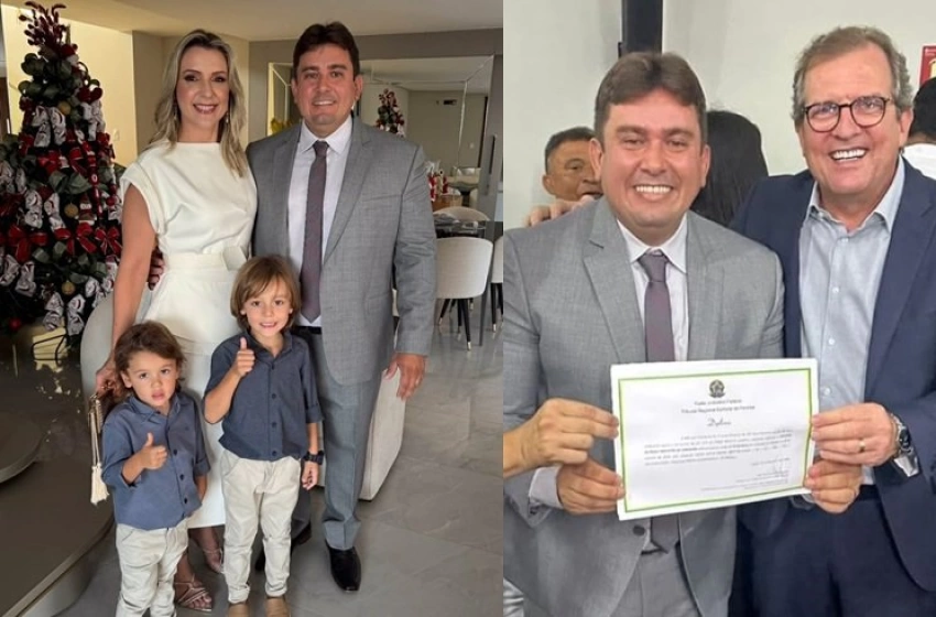 Imagem Helder Carvalho, diplomado prefeito eleito de Sousa