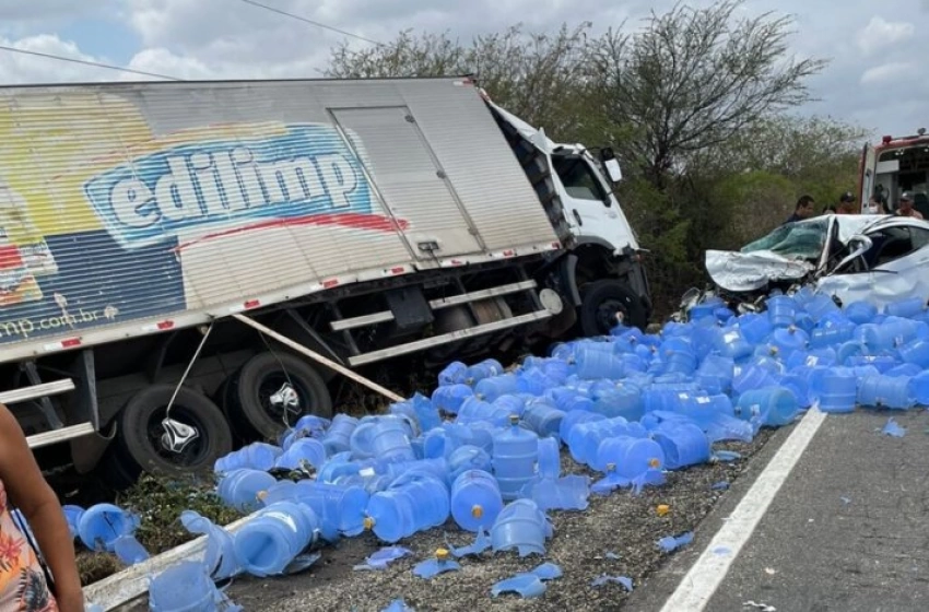 Imagem Acidente com vítima fatal, registrado na BR 412, na Paraíba 
