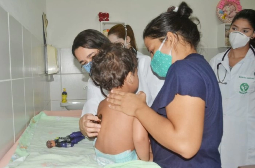 Imagem Alta sazonalidade da síndrome respiratória infantil