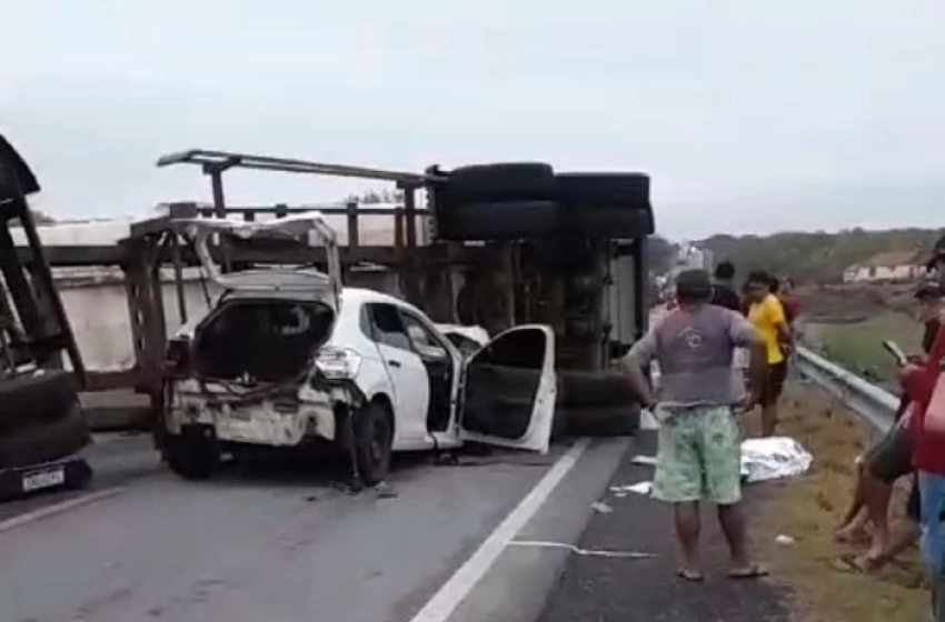Imagem Grave acidente com vítima fatal entre Aparecida e Pombal