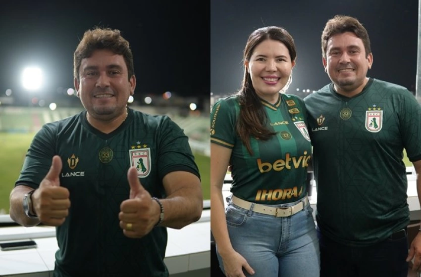 Imagem Prefeito Helder Carvalho, e a presidente da Câmara, Amanda Silveira