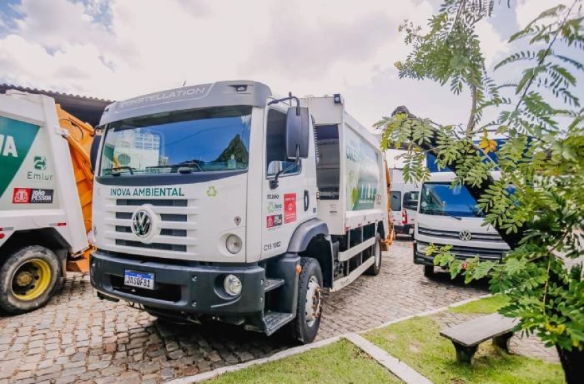 Imagem Coleta de 295 mil toneladas de resíduos sólidos