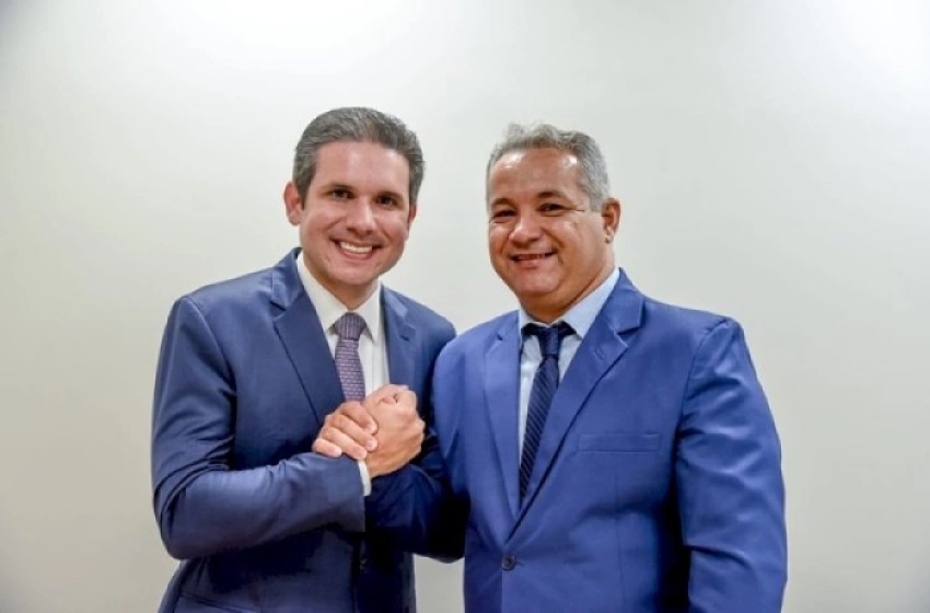 Imagem Prefeito Gerôncio Júnior e o deputado Hugo Motta