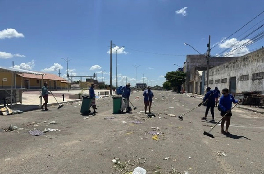 Imagem Estação, local da Feira