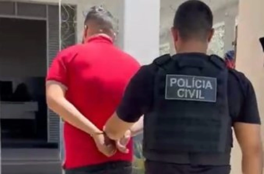 Imagem Homem preso em ação do GTE em Itabaiana 