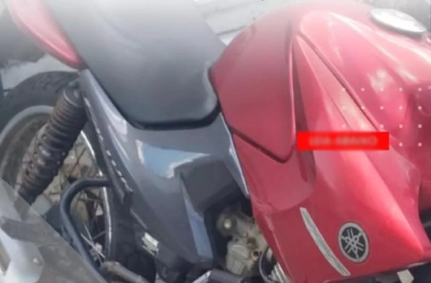 Imagem Moto com queixa de furto recuperada na Zona Rural Patos