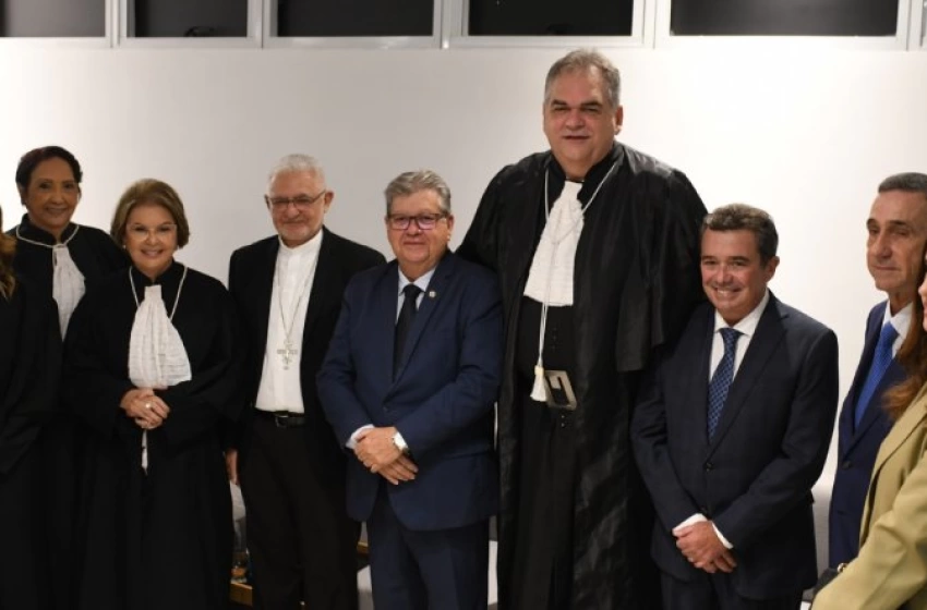 Imagem Solenidade de posse da nova Mesa Diretora do Tribunal de Justiça da Paraíba (TJPB)