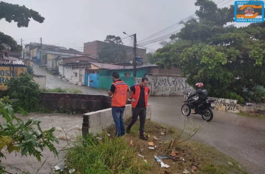 Imagem Alerta de chuvas intensas para João Pessoa