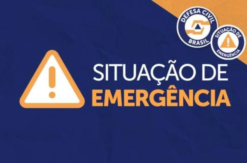 Imagem Situação de emergência devido à estiagem