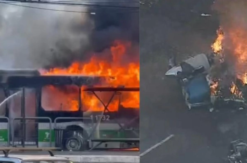 Imagem Queda de avião de pequeno porte