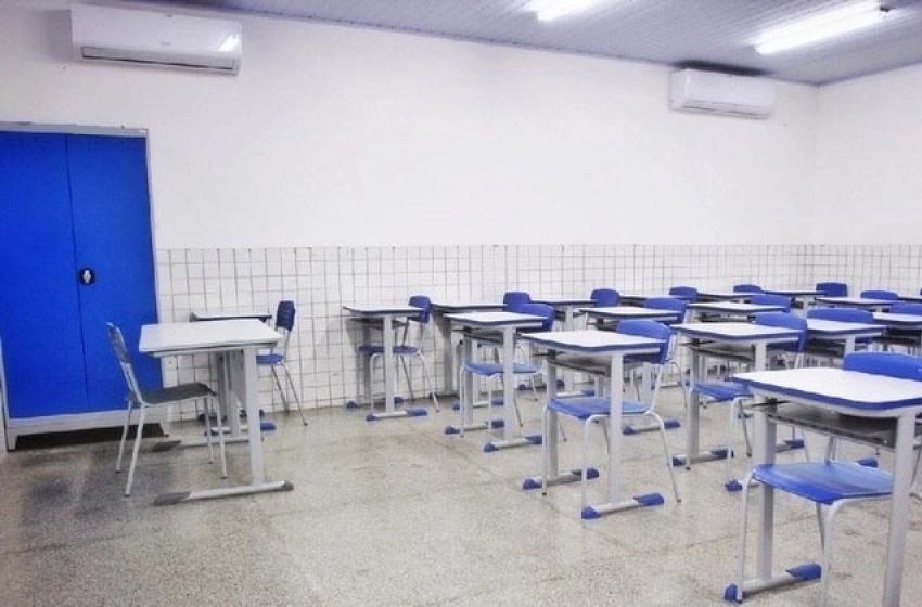 Imagem Sala de aula vazia 