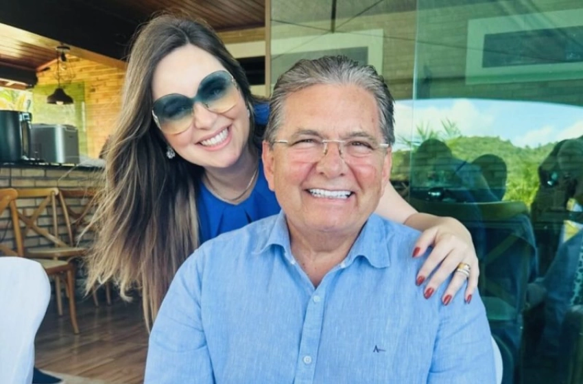 Imagem Alanna Galdino, e seu Pai, Adriano Galdino