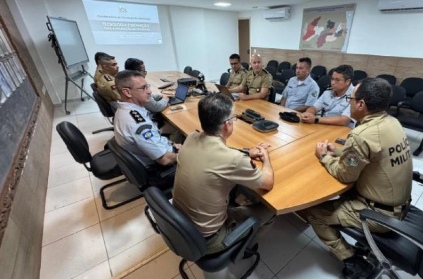 Imagem Intercâmbio sobre tecnologia com Polícia Militar do Mato Grosso