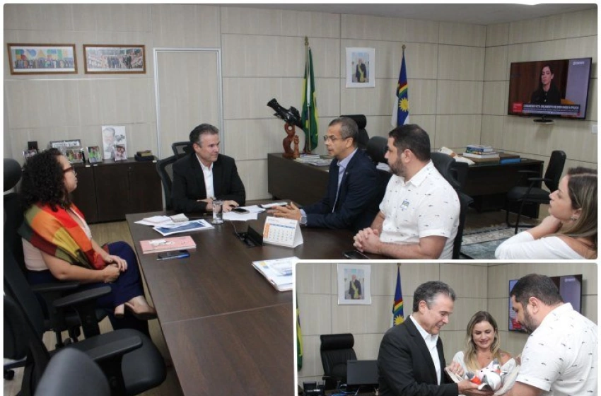 Imagem Reuniåo com o Ministro de Pesca
