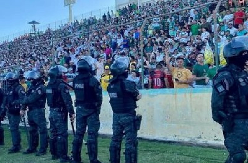 Imagem Segurança na final entre Sousa e Botafogo-PB no Marizão