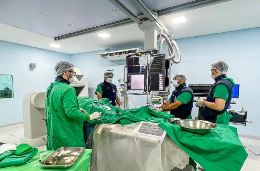 Imagem UTI cardiológica e enfermaria da Hemodinâmica de Patos