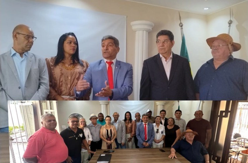 Imagem Galego do Peixe, tomando posse na CNPA