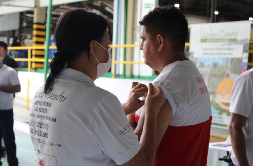 Imagem Campanha de vacinação contra a gripe