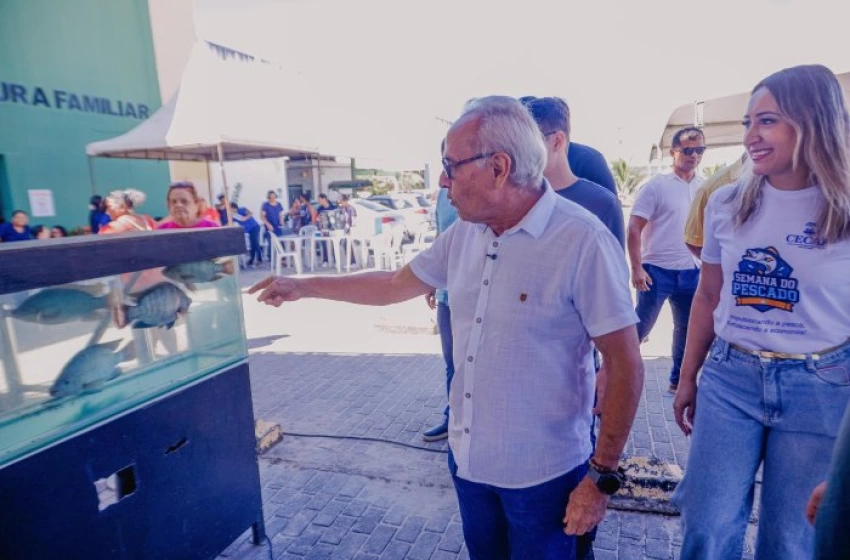 Imagem Feira da Central de Comercialização da Agricultura Familiar (Cecaf)