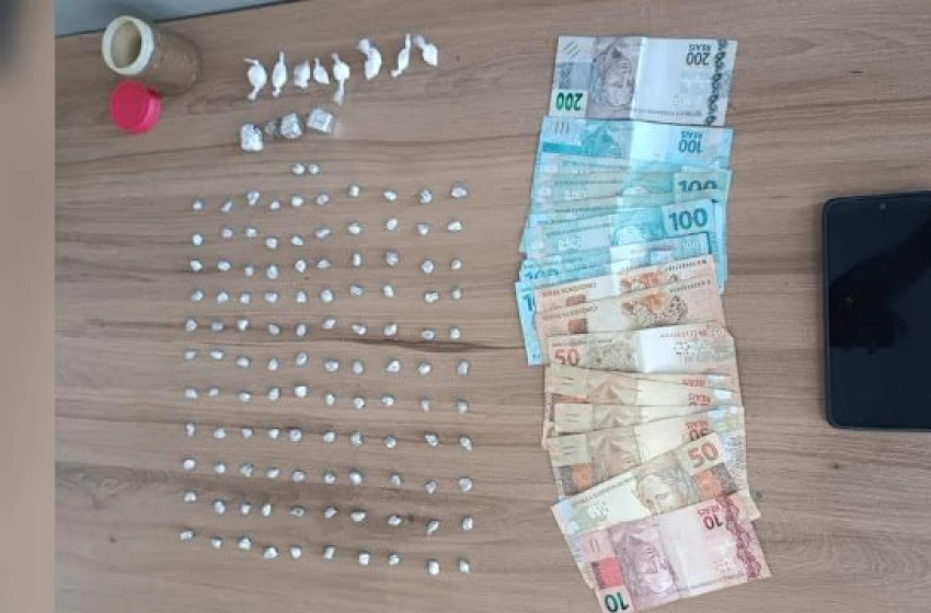 Imagem Drogas apreendidas em ação da PM em Sousa