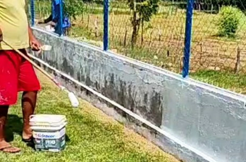 Imagem Revitalização de estádio e principais vias públicas de Vieirópolis