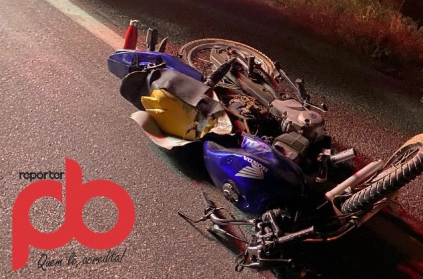 Imagem Imagem do acidente registrado na BR 230, em Aparecia 