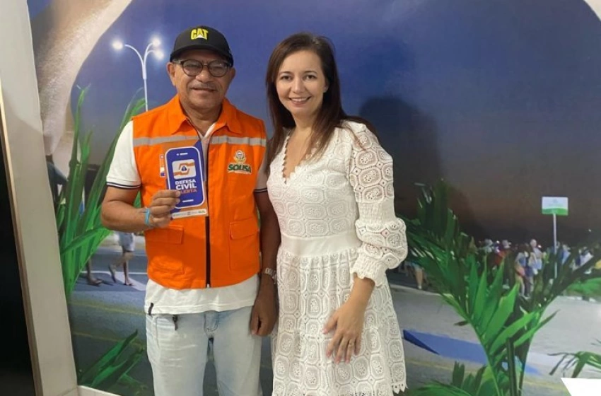 Imagem Francisco Franco, e Dra. Larissa Abrantes 