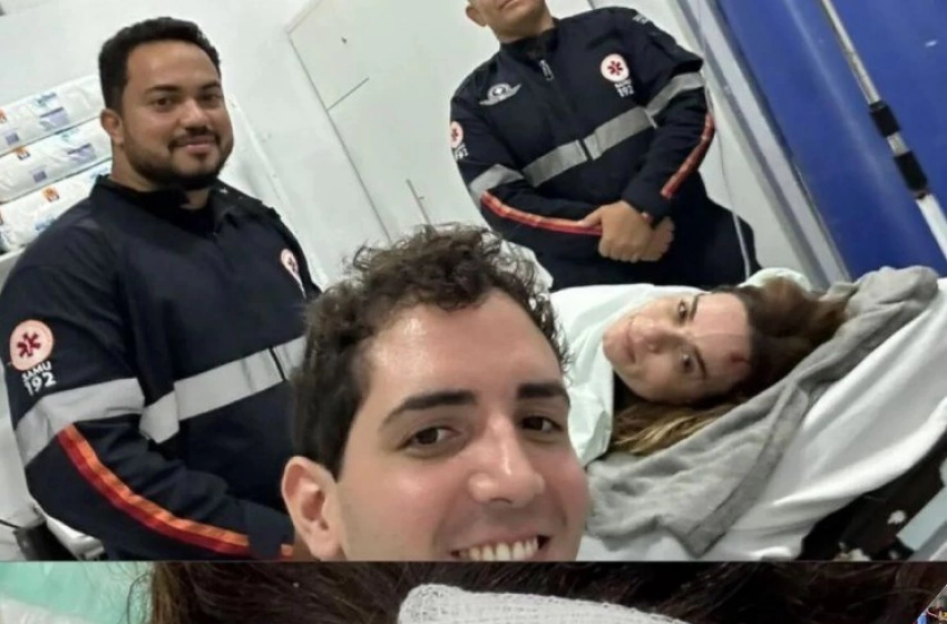 Imagem Atendimento do SAMU à Senadora, Daniela Ribeiro