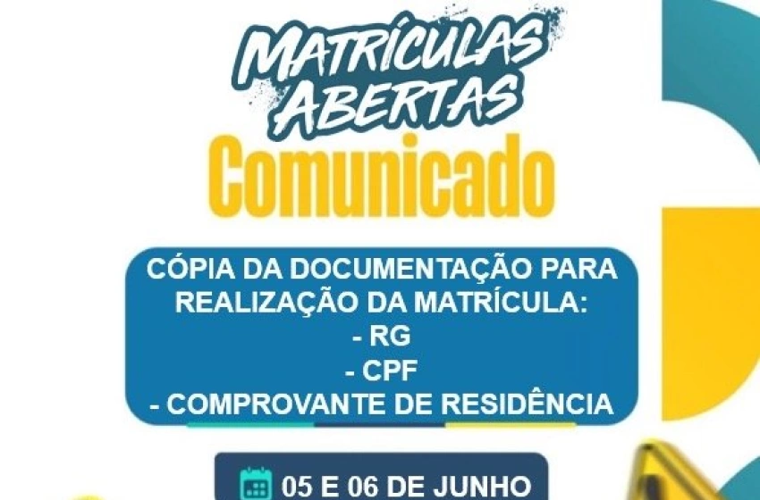 Imagem Cursinho preparatório gratuito para o Enem abre inscrições em São José de Piranhas