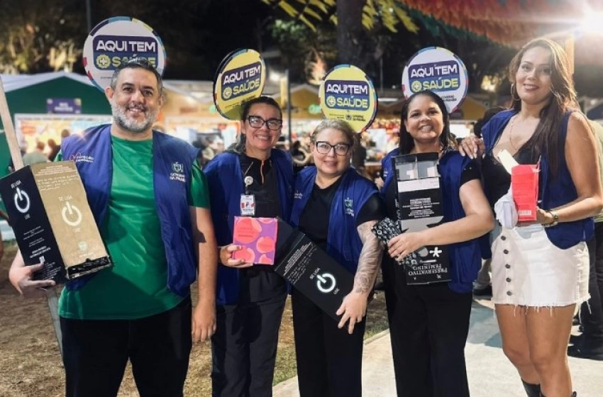 Imagem Campanha de prevenção às ISTs no Parque do Povo