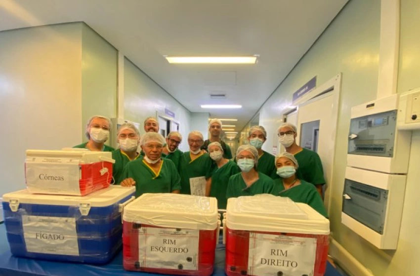 Imagem 16ª doação de órgãos de 2025 na Paraíba