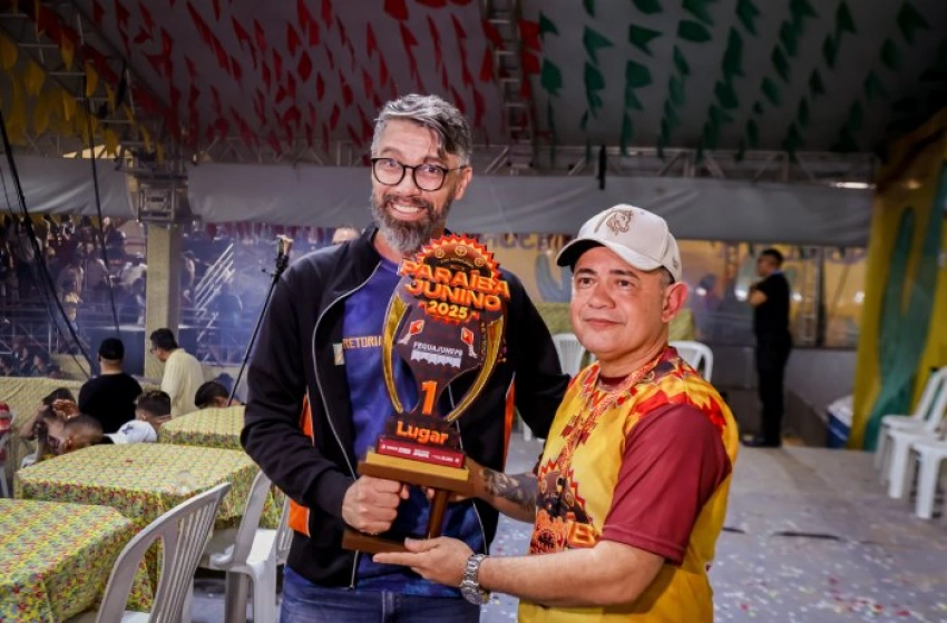 Imagem Moleka 100 Vergonha, campeã do Paraíba Junino 2025