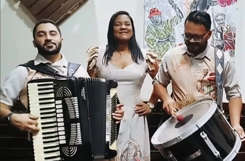 Imagem Polo Centro Histórico tem Trio Forrozão Bom Que Só, Lily Sanfoneira e Dida Pachequinho, nesta sexta-feira