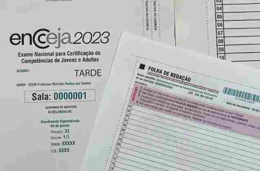 Imagem Inscrições para Encceja Exterior 2025