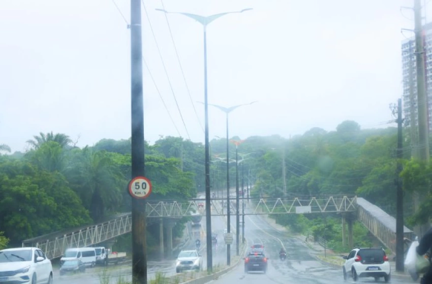 Imagem Alerta de chuvas para João Pessoa e outros 20 municípios