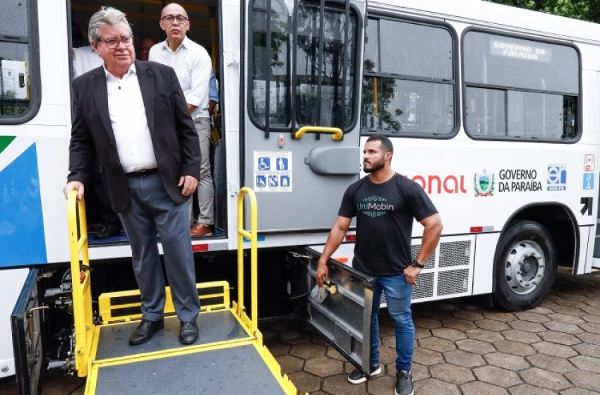 Imagem Entrega de 14 ônibus novos para Região Metropolitana de JP