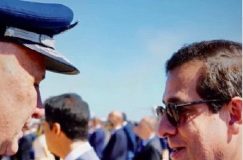 Imagem Deputado Gervásio Maia é condecorado com Medalha Mérito Santos-Dumont pela Aeronáutica