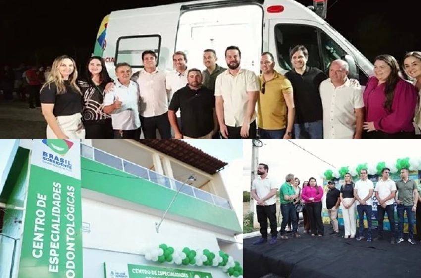 Imagem Bal Lins entrega novo Centro Odontológico e reforça saúde em São José de Piranhas